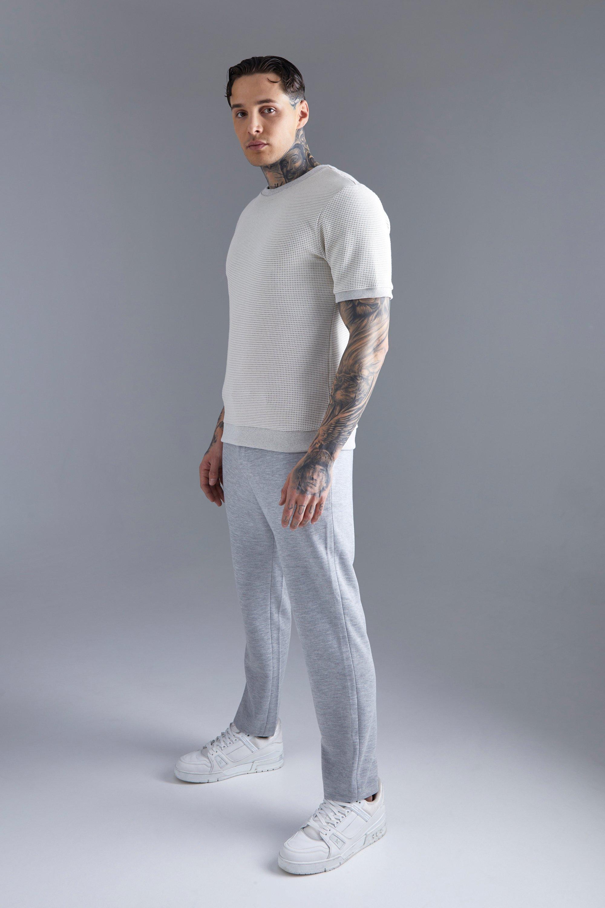 Slim Fit Trui Met Korte Mouwen